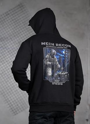 Мілітарі худі на флісі genesis recon🖤