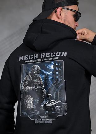 Мілітарі худі на флісі genesis recon🖤 5