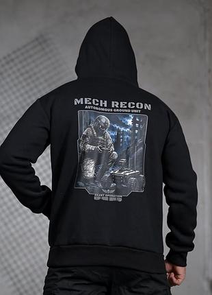 Мілітарі худі на флісі genesis recon🖤 4