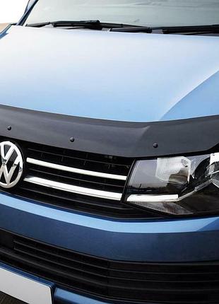 Дефлектор капота (eurocap) для volkswagen t6 2015-2024 гг