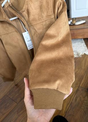 Утеплений бомбер zara 3