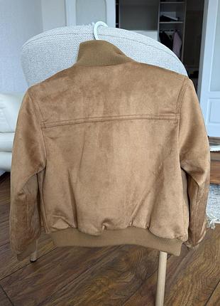 Утеплений бомбер zara 4