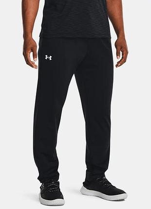Чоловічі чорні утеплені спортивні штани under armour оригінал андер армор