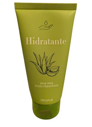 Увлажняющий крем для рук deliplus hidratante aloe vera & ≤cido hialurónico известного испанского бренда натуральной косметики.
