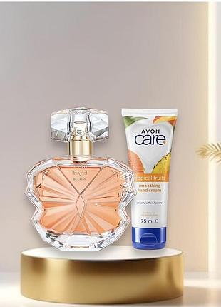 Eve become 50 ml, и крем для рук 75 ml. набір avon за суперціною