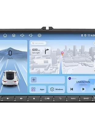 Автомагнітола для volkswagen 4g+64g inefala ine60am60 a3821 магнітола з камерою заднього огляду з 9-дюймовим q-led-екраном