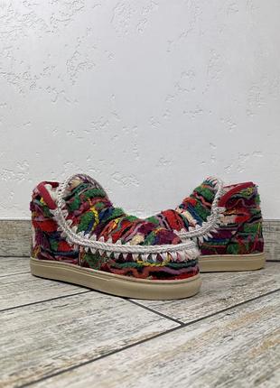 Mou eskimo sneaker чобітки з натуральної шерсті