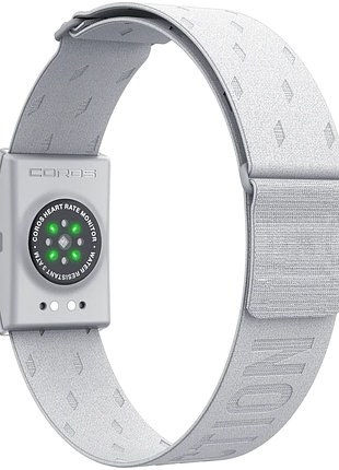Coros heart rate monitor (grey) - оптический пульсометр на руку - наручный датчик пульса светло-серый (большой размер)