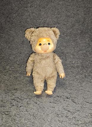 Винтажная кукла monchhichi (мончи) мочи - 27 см (сасый палец)