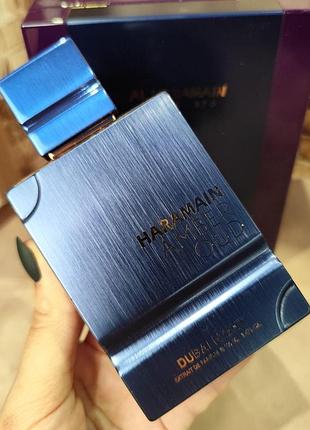 Мужская парфюмерная вода al haramain amber oud dubai night 5мл распив оригинальной парфюмерии 5мл