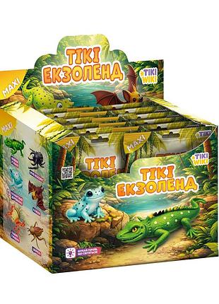 Дисплей стретч-игрушек в виде животного tiki wiki – tiki экзоленд (12 штук)