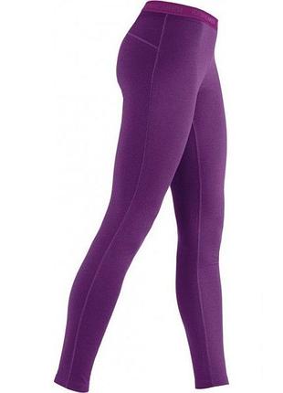 Термобілизна жіноча кальсони icebreaker leggings women 200 vino/vivid