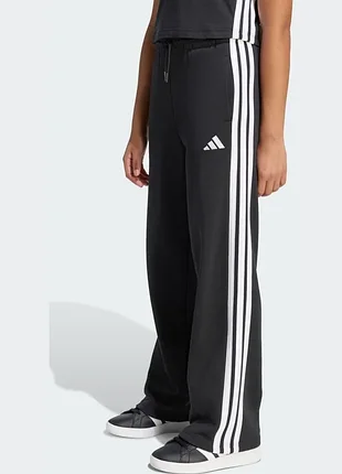 🎀 черные спортивные штаны для девочки | adidas essentials