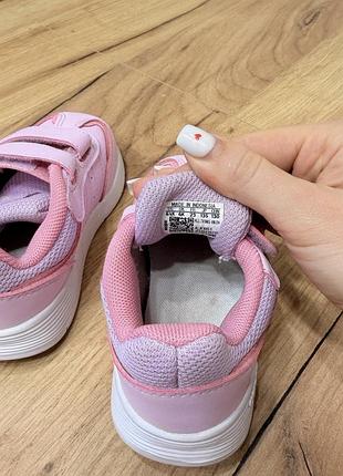 Кроссовки adidas розовые 23р 3