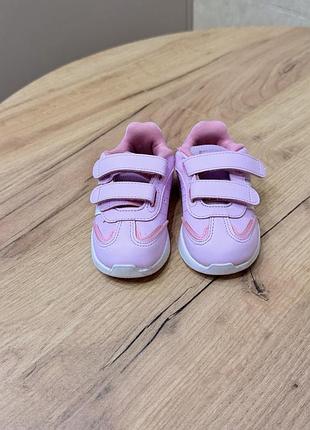 Кроссовки adidas розовые 23р 2