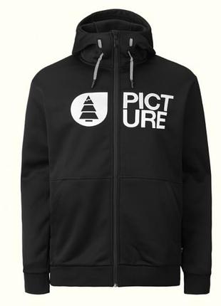 Толстовка мужская picture organic park zip tech hoody