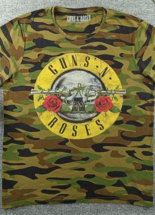 Футболка guns n' roses 2017 мерч размер l