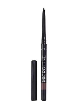 Avon mirco fine автоматичний олівець для брів dark brown