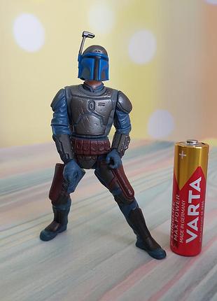 Фигурка джанго фетта (jango fett) из эпизода «звездные войны: атака клонов» производства hasbro