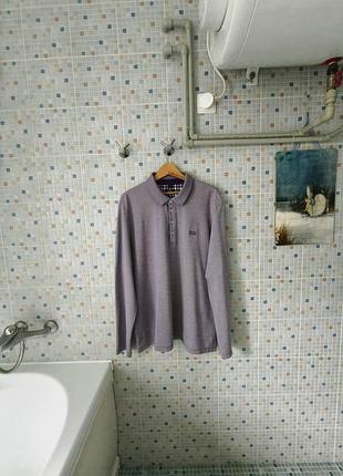 Поло с длинным рукавом hugo boss.