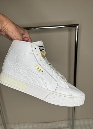 Оригінальні високі кросівки puma ali star mid wn's (шкіра) - розмір 39 (25 см)