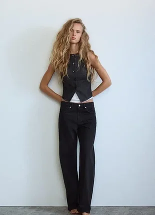 Джинсы прямые 42 zara