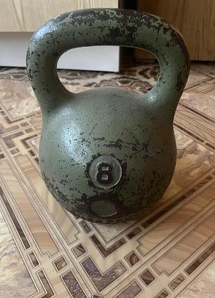 Гиря 8кг ссср