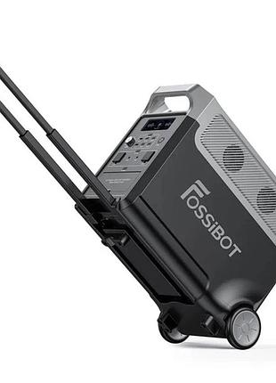 Fossibot f3600 pro (3600w 3840wh) зарядная станция, ибп (ups), быстрая зарядка от сети и солнечных панелей
