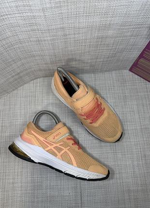 Оригинальные кроссовки детские на липучке asics
