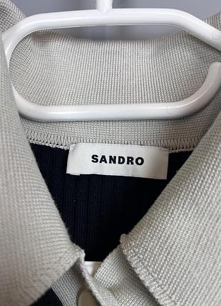 Sandro жіночий лонг з комірцем 6