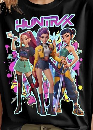 Футболка kpop demon hunters кейпоп охотницы на демонов (27781)