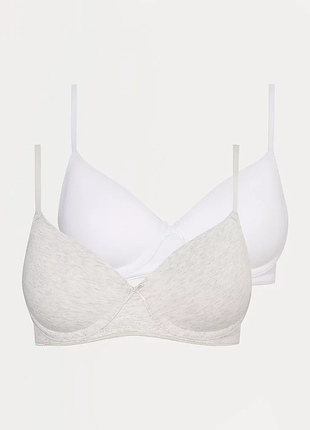 Бюстгальтери flexi  george з паролоном, 2 шт. 30aa