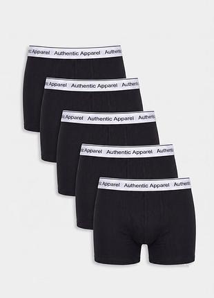 Трусы мужчины primark боксеры комплект 5шт черные l