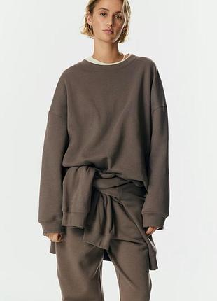 S h&amp;m новый фирменный женский свитшот батник пайта кофта толстовка унисекс