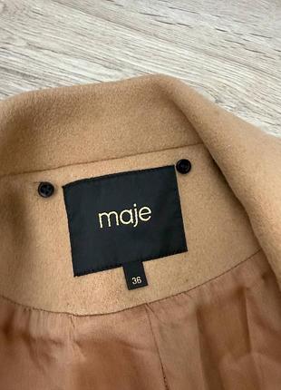 Пальто maje оригінал кашемір шерсть 2