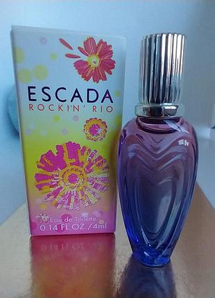 Escada rockin' rio мініатюра 4 мл оригінал