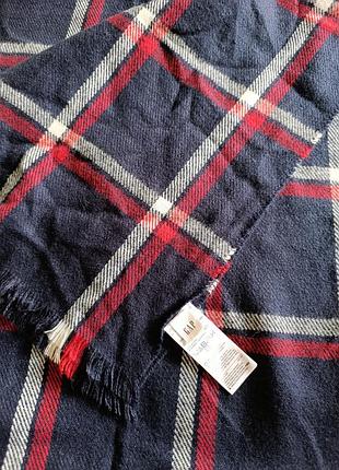 Шарф унисекс в клетку