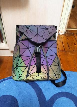 Шкільний рюкзак світловідбиваючий issey miyake bao bao