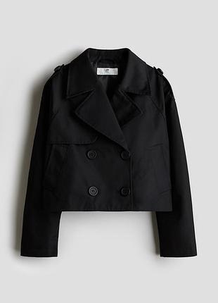 Укорочений тренч h&m