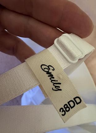Білий гладкий бюстгальтер next 38dd / 85dd 5