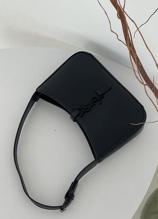 Черная сумка кросс боди 4
