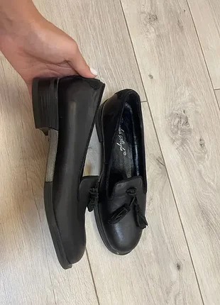 Новые кожаные лоферы 2