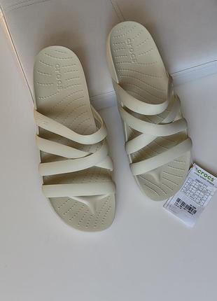 Жіночі шльопанці crocs splash strappy