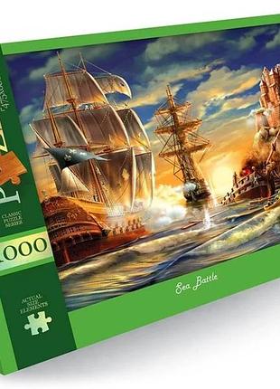 Пазл "sea battle" danko toys c1000-12-08, 1000 ел.