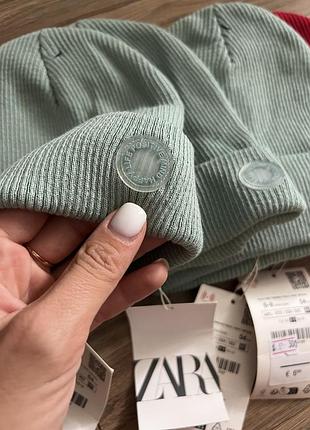 Шапка zara 6-9 2