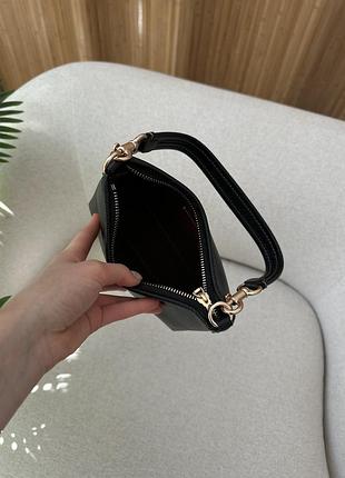 Сумка coach laurel small shoulder bag black 7