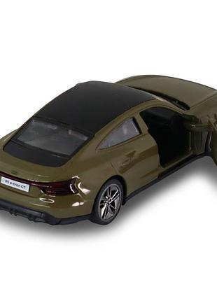 Автомодель - audi rs e-tron gt (коричневый) 2