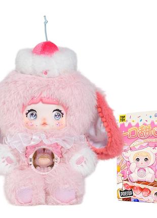 Коллекционная мягкая игрушка с кольцом pop top hi toy серии nommi - сладости