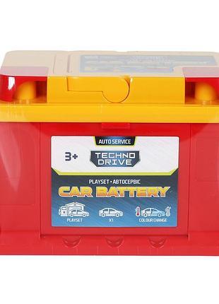 Игровой набор car battery - автосервис с мини-моделью измени цвет (в ассорт.)