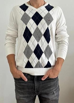 Чоловічий светр, кофта tommy hilfiger .